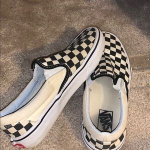 Checkered vans
